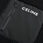 celine hooded jacket in jersey fleece