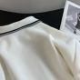 MIU MIU Bonded piqué and technical jersey blouson jacket