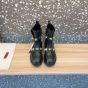Valentino ROMAN STUD CALFSKIN COMBAT BOOT