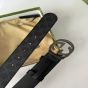 Gucci GG belt with Interlocking G buckle