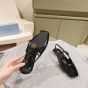Prada Patent leather slingback ballerinas