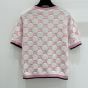 Gucci Cotton crewneck top with GG intarsia
