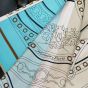 Hermès Grand Tralala double face scarf 90