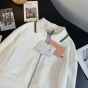 MIU MIU Bonded piqué and technical jersey blouson jacket