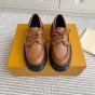 LV Record Boat Shoe