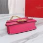 VALENTINO GARAVANI LOCÒ CALFSKIN SHOULDER BAG