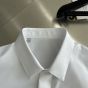 Dior Short-Sleeved Shirt with Black Bee Embroidery