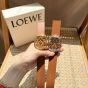 LOEWE Reversible Anagram Ellipse belt in smooth calfskin