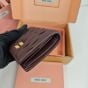 MIU MIU Small matelassé nappa leather wallet