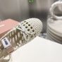 MIU MIU Woven nappa leather ballerinas