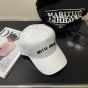 Miu Miu Drill baseball cap
