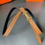 Hermès Maillon H belt buckle & Reversible leather strap 13 mm