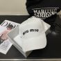 Miu Miu Drill baseball cap