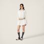 MIU MIU Bonded piqué and technical jersey blouson jacket