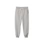 MIU MIU Cotton fleece pants with leather trim