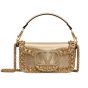 VALENTINO GARAVANI LOCÒ SMALL EMBROIDERED SHOULDER BAG