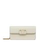 Valentino VLOGO SIGNATURE GRAINY CALFSKIN WALLET WITH CHAIN