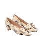 Valentino BOWOW DÉCOLLETÉ IN PAPIER FLORAL FABRIC