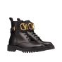 Valentino VLOGO SIGNATURE CALFSKIN COMBAT BOOT