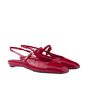 Prada Patent leather slingback ballerinas