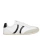 CELINE JOGGER LOW LACE-UP SNEAKER WITH TRIOMPHE in CALFSKIN AND SUEDE CALFSKIN