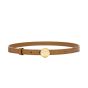 LOEWE Pebble belt in smooth calfskin