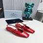 Prada Patent leather slingback ballerinas