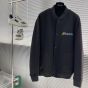 LV Leather Mix Varsity Blouson