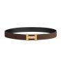 Hermès H belt buckle & Reversible leather strap 32 mm