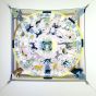 Hermès Le Carrousel du Tigre Royal scarf 90
