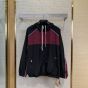 MIU MIU Technical silk zipper blouson jacket