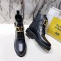 Valentino VLOGO SIGNATURE CALFSKIN COMBAT BOOT