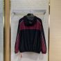 MIU MIU Technical silk zipper blouson jacket