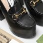 Gucci Women's Horsebit platform loafer slingback