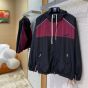 MIU MIU Technical silk zipper blouson jacket