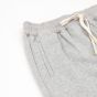 MIU MIU Cotton fleece pants with leather trim