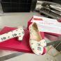 Valentino BOWOW DÉCOLLETÉ IN PAPIER FLORAL FABRIC