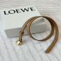 LOEWE Pebble belt in smooth calfskin