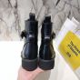 Valentino VLOGO SIGNATURE CALFSKIN COMBAT BOOT