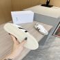 CELINE JOGGER LOW LACE-UP SNEAKER WITH TRIOMPHE in CALFSKIN AND SUEDE CALFSKIN