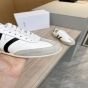 CELINE JOGGER LOW LACE-UP SNEAKER WITH TRIOMPHE in CALFSKIN AND SUEDE CALFSKIN