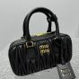 MIU MIU Arcadie matelassé nappa leather mini-bag