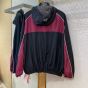 MIU MIU Technical silk zipper blouson jacket