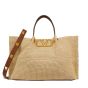 Valentino MEDIUM STRAW SUMMER TOTE