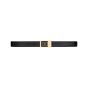 YSL LA 66 BUCKLE BELT IN LACQUERED LEATHER