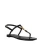 YSL Cassandra sandals in patent leather