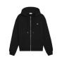 Celine loose triomphe hoodie in cotton and cashmere