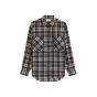 Celine overshirt in checked cashmere