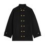 Celine egg coat in double face wool
