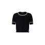 LV Beaded Trim Knit Top 